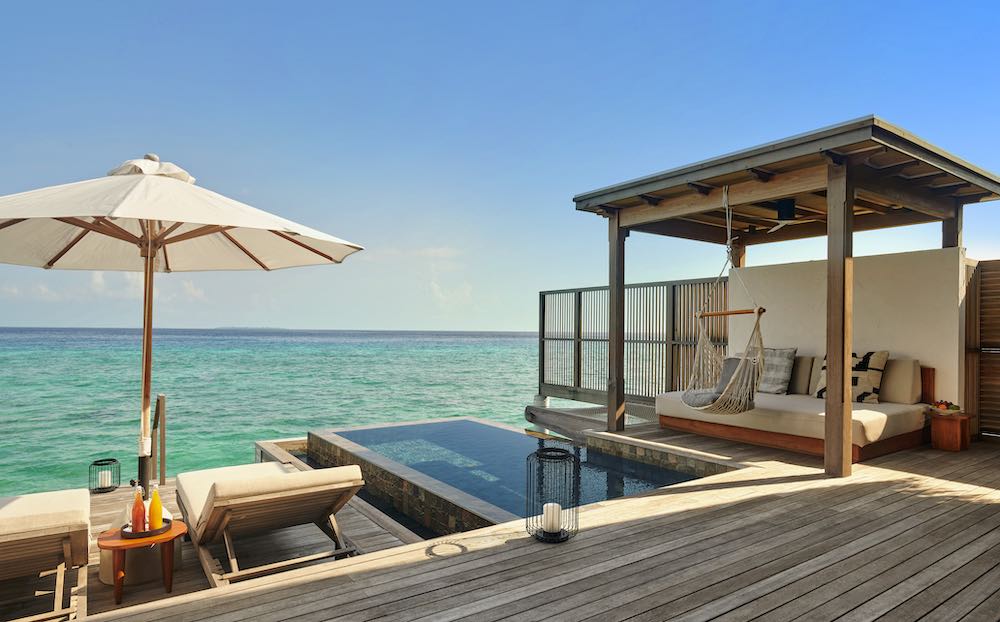 Two Bedroom Sunrise Water Villa with Pool at Sirru Fen Fushi Private Lagoon Resort thumbnail 2